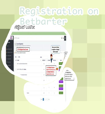 How to register betbarter account